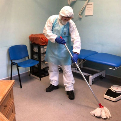 coronavirus cleaning